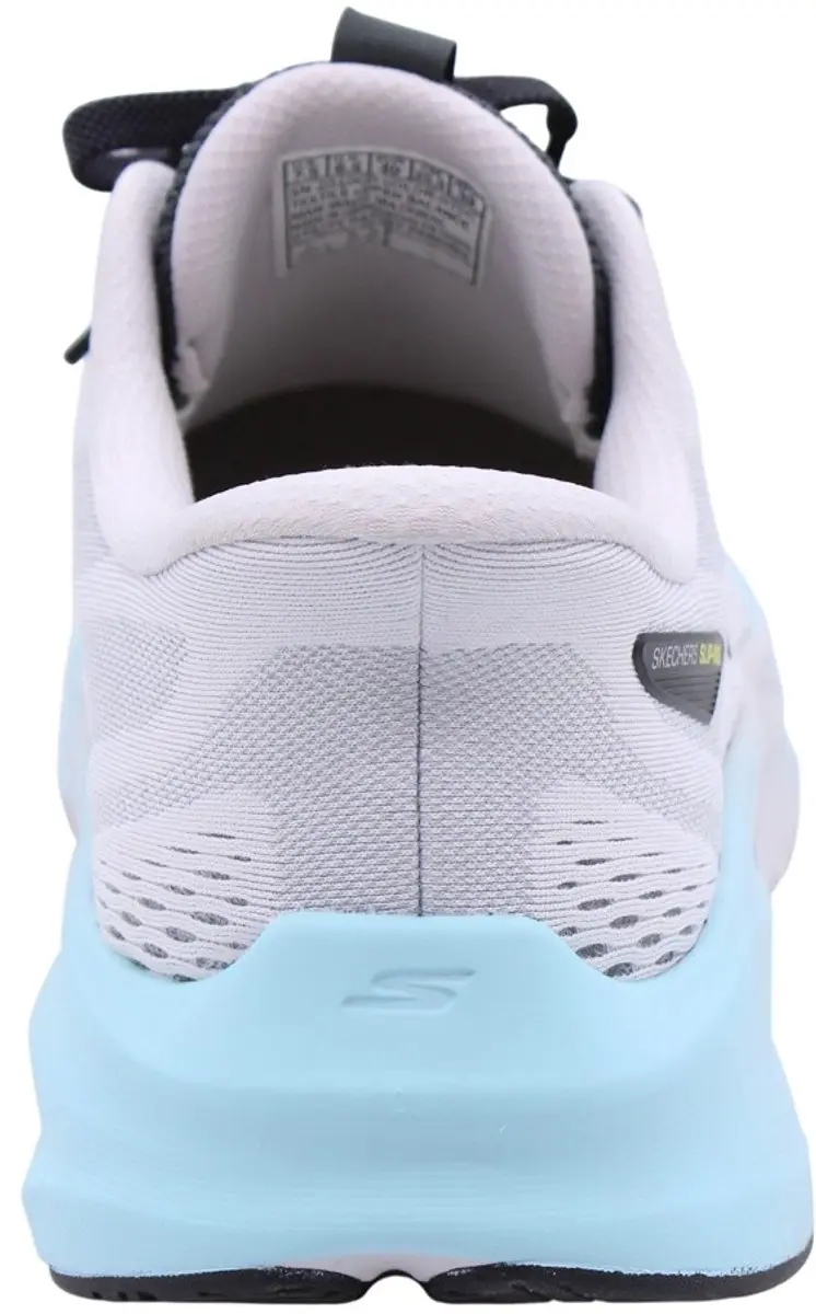Skechers Max Run Heren Schoenen - Wit - afbeelding 5 van 6