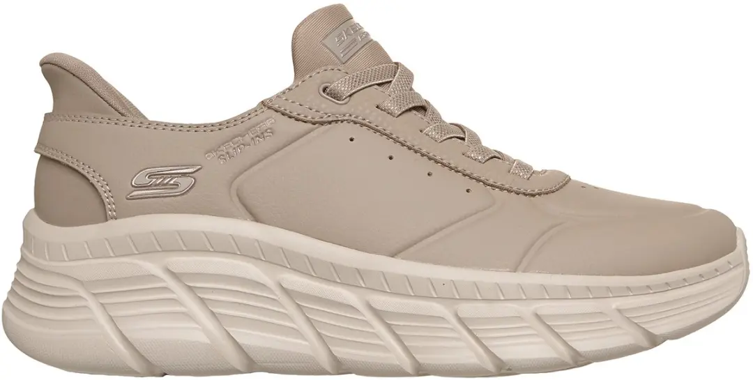 Skechers Dames Slip Ins Sneakers Hands Free Taupe