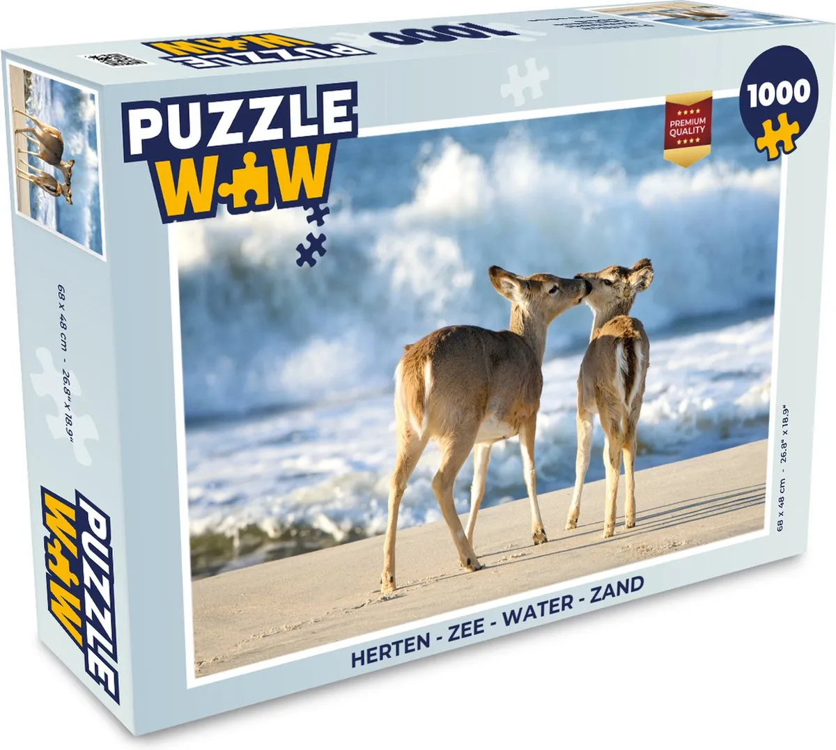 PuzzleWow Legpuzzel 1000 Stuks Multicolor