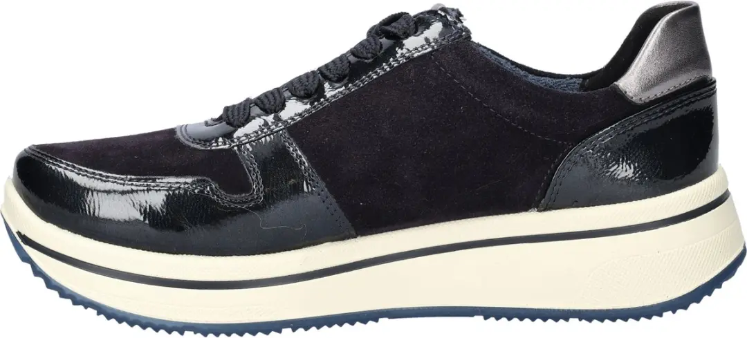 Ara Sapporo 3.0 Dames Sneaker - Donkerblauw - Maat 41 - afbeelding 6 van 6