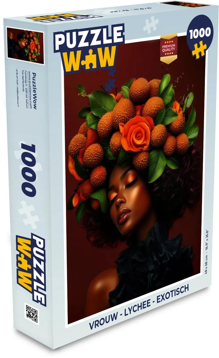 PuzzleWow Legpuzzel Vrouw