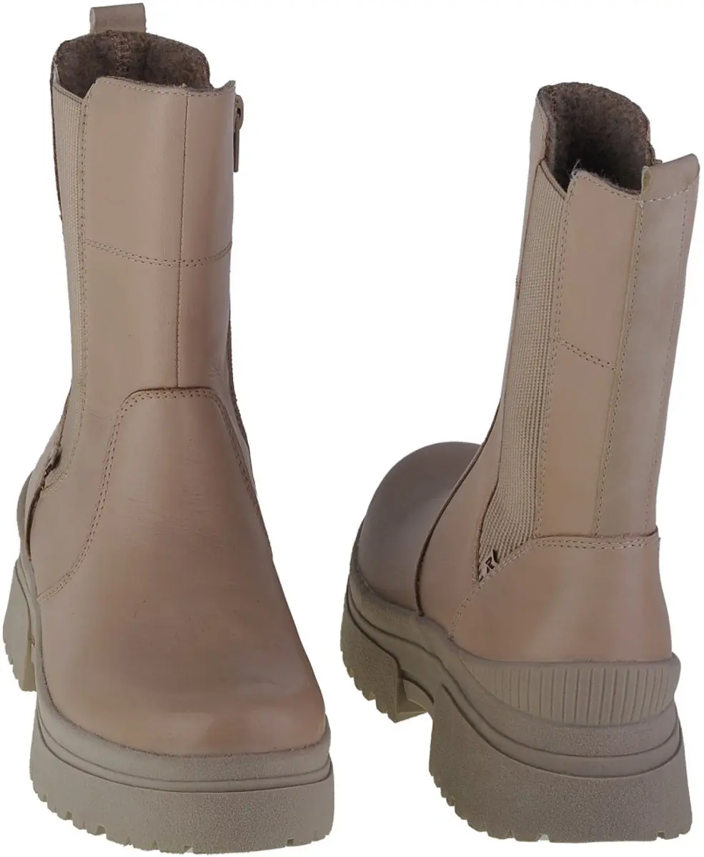 Rieker Chelsea Laarzen W0380-62 - Beige - Maat 37
