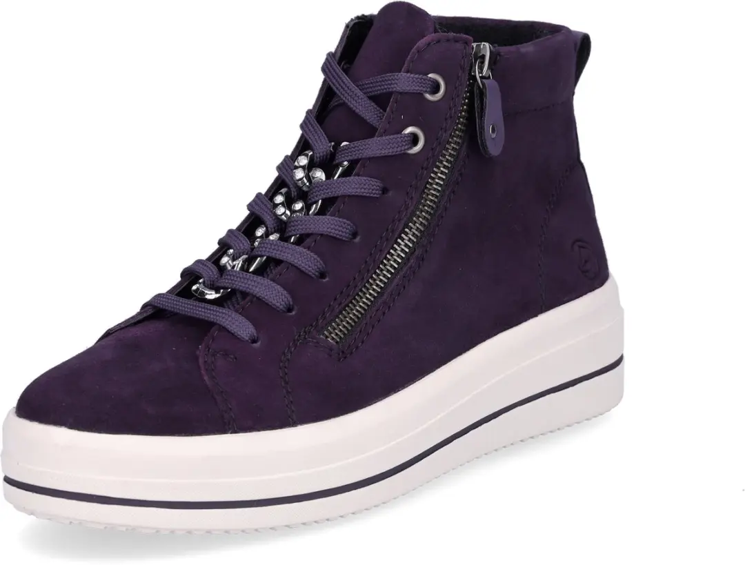 Remonte dames sneaker paars