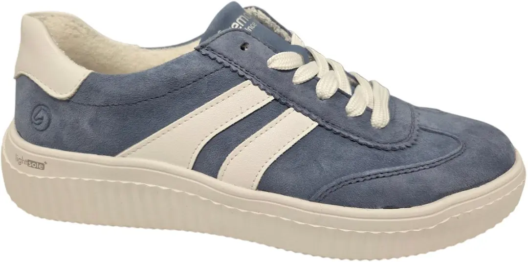 Remonte D3E00-14 Sneakers Blauw Suede Dames