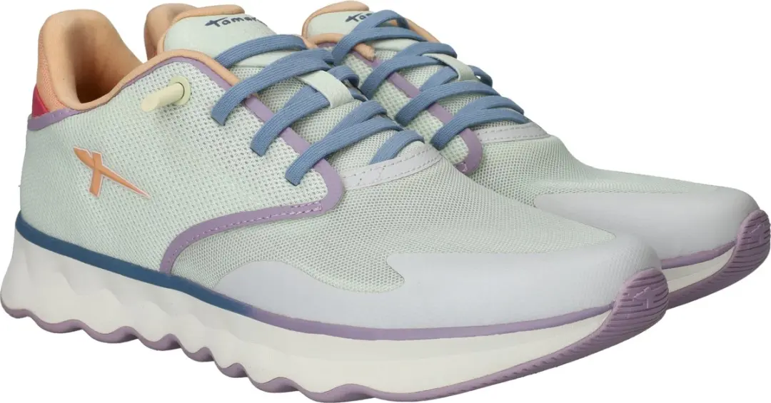 Tamaris Nowana Sneakers groen Synthetisch - Dames - afbeelding 4 van 6