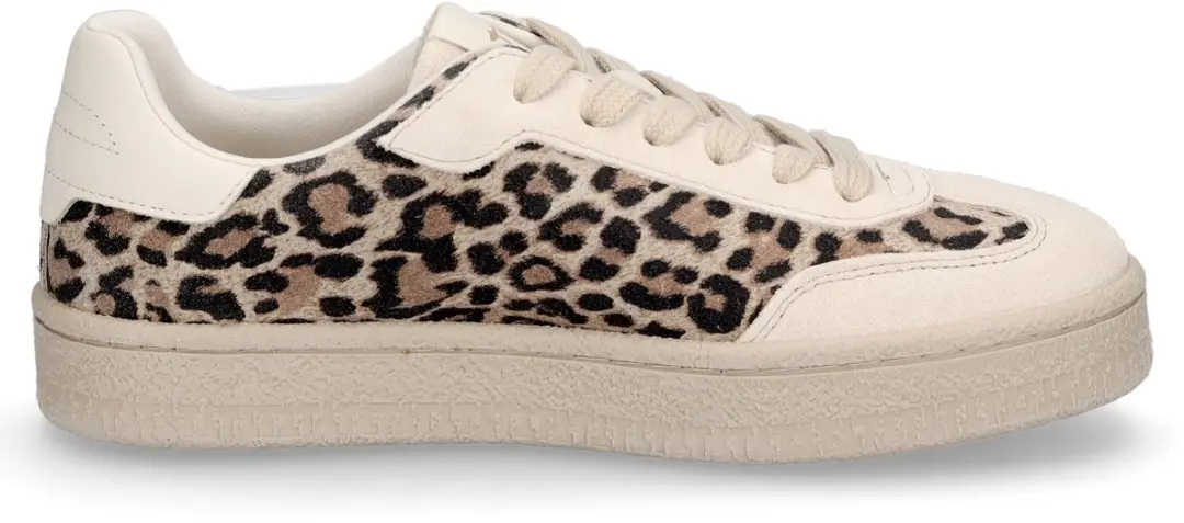 Tamaris 108302 Dames Sneakers - Beige Leer