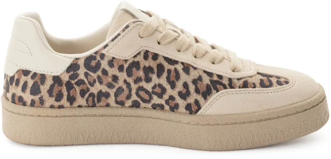 Tamaris 108302 Dames Sneakers - Beige Leer
