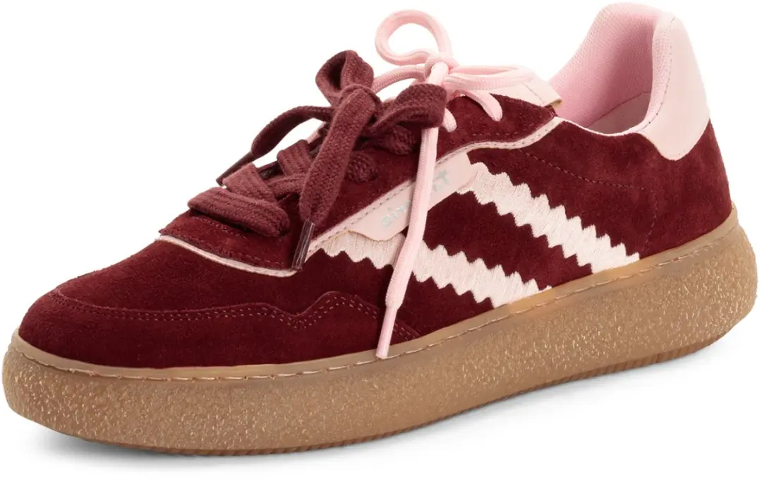 Tamaris Core Dames Sneakers - Bordeaux - afbeelding 3 van 6