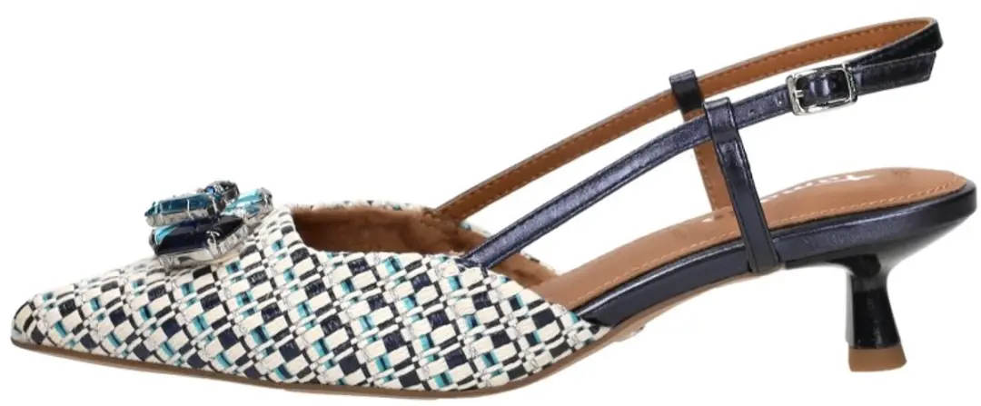 Tamaris Slingbacks Slingbacks - Blauw - Maat 36 - afbeelding 2 van 6