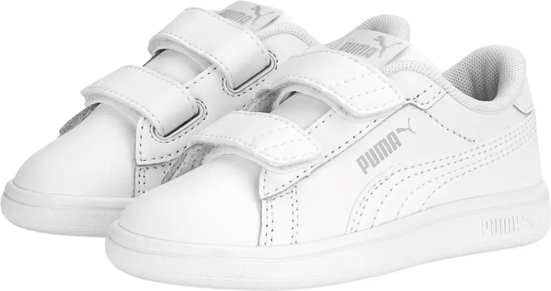 PUMA Smash 3.0 L V PS Sneakers Junior - Wit