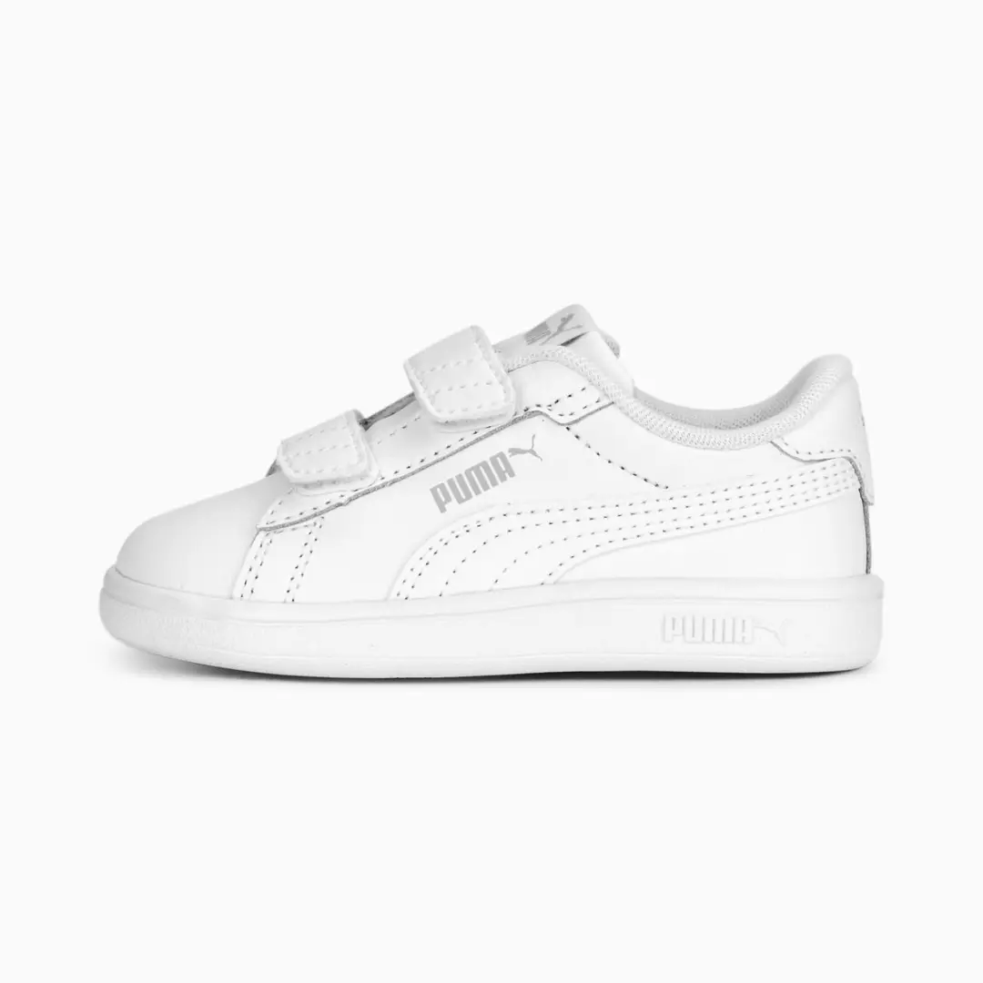 PUMA Smash 3.0 L V PS Sneakers Junior - Wit