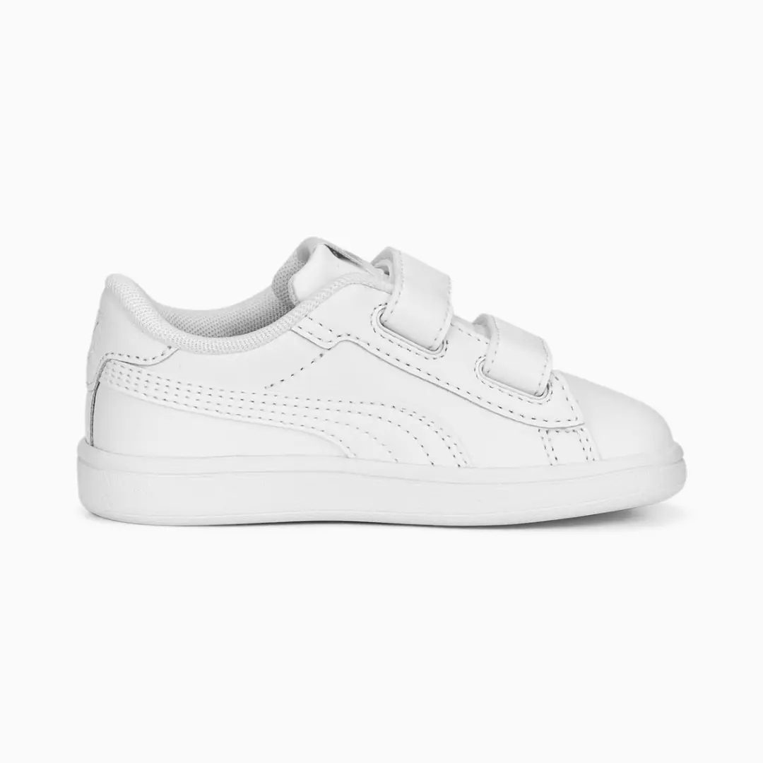 PUMA Smash 3.0 L V PS Sneakers Junior - Wit