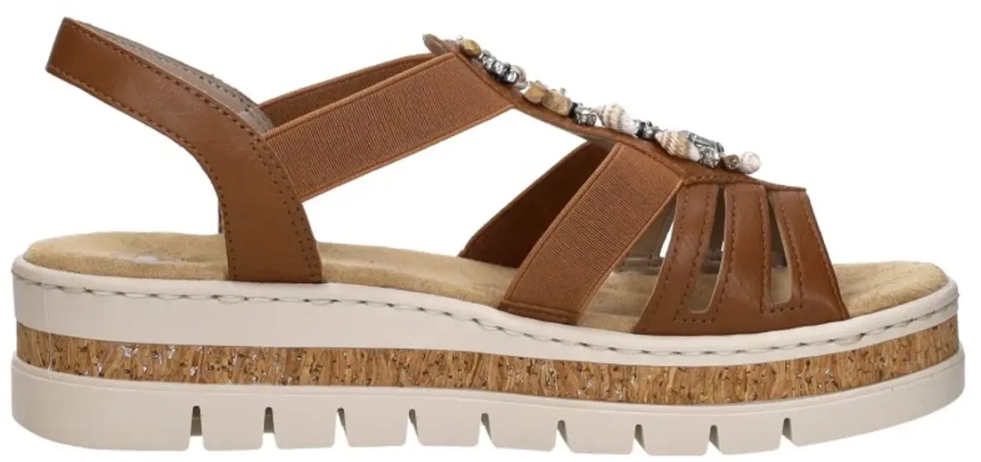 Rieker Sandalen Plat Sandalen Plat