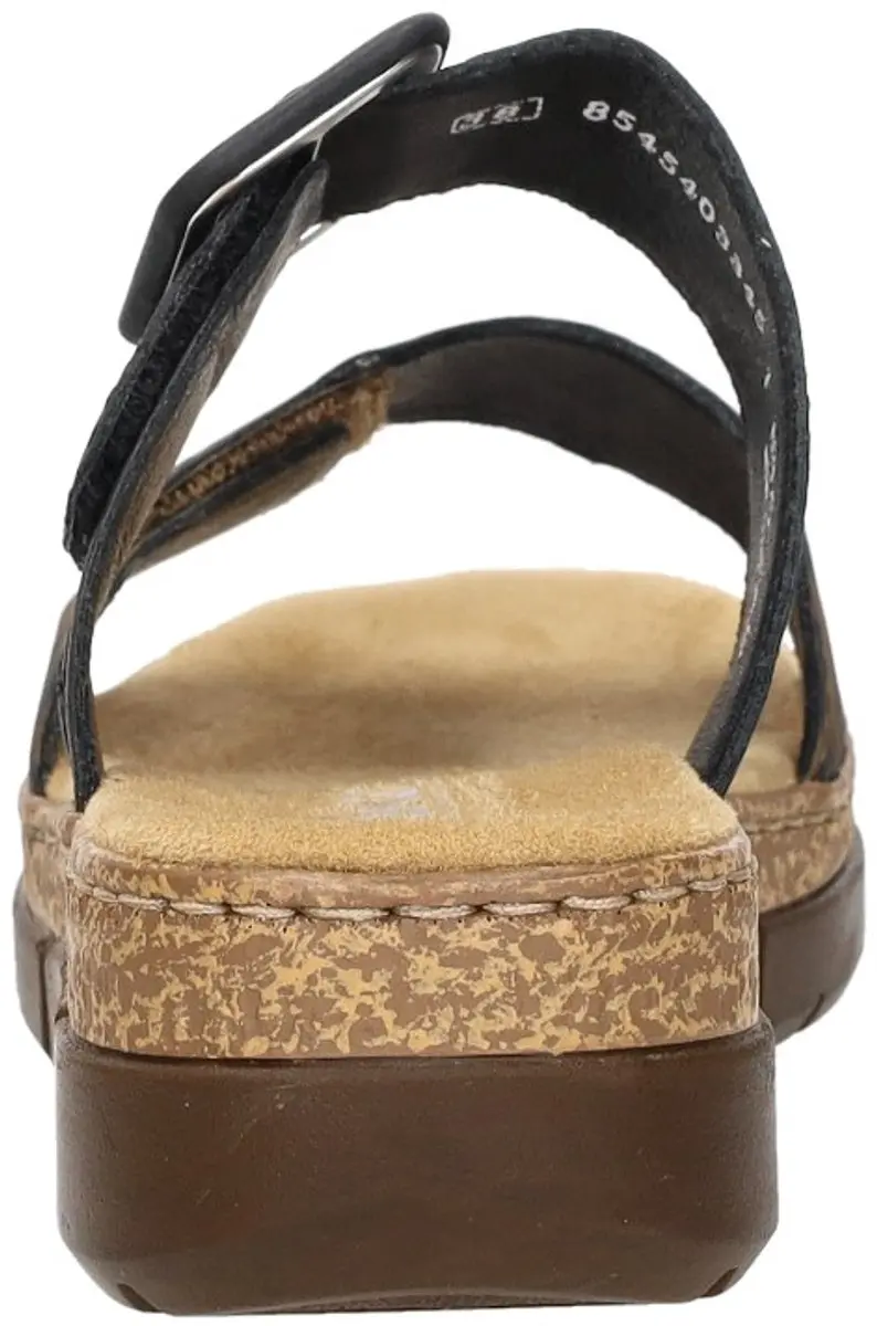 Rieker Open Teen Slippers - Zwart - Maat 36 - afbeelding 6 van 6