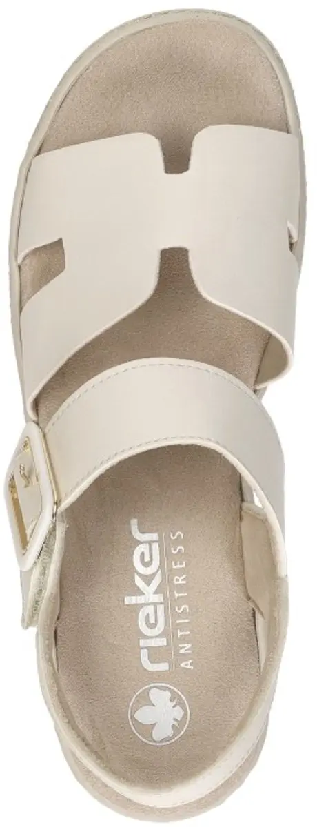 Rieker Sandalen Plat Sandalen Plat - taupe - Maat 37 - afbeelding 4 van 6