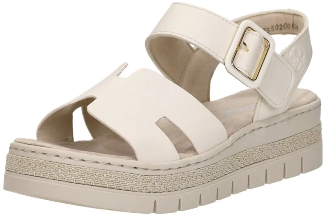 Rieker Sandalen Plat Sandalen Plat - taupe - Maat 37 - afbeelding 3 van 6