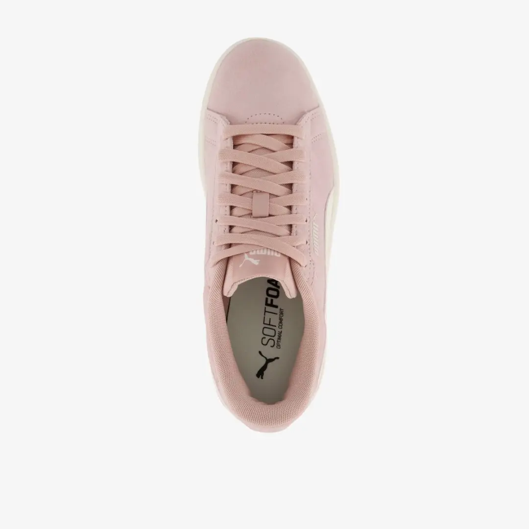 PUMA Smash 3.0 Unisex Sneakers - Rose Quartz/Wit - afbeelding 3 van 6