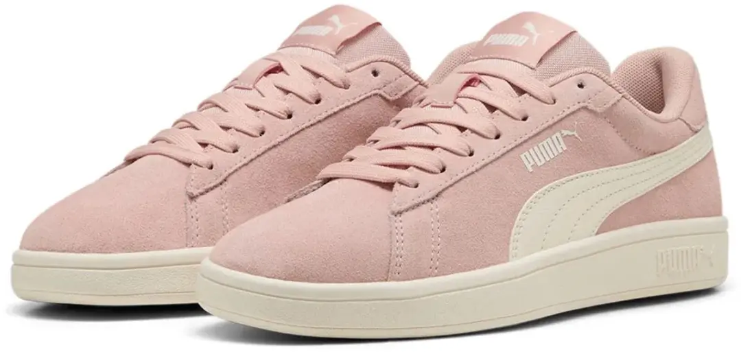 PUMA Smash 3.0 Unisex Sneakers - Rose Quartz/Wit - afbeelding 2 van 6