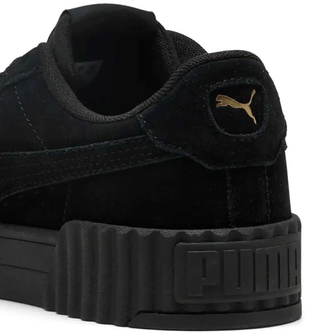 PUMA Carina 3.0 SD Damestrainers - Zwart/Goud - afbeelding 4 van 6