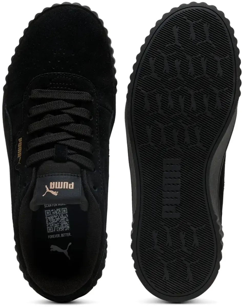 PUMA Carina 3.0 SD Damestrainers - Zwart/Goud - afbeelding 5 van 6