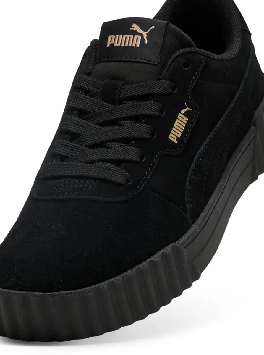 PUMA Carina 3.0 SD Damestrainers - Zwart/Goud - afbeelding 6 van 6