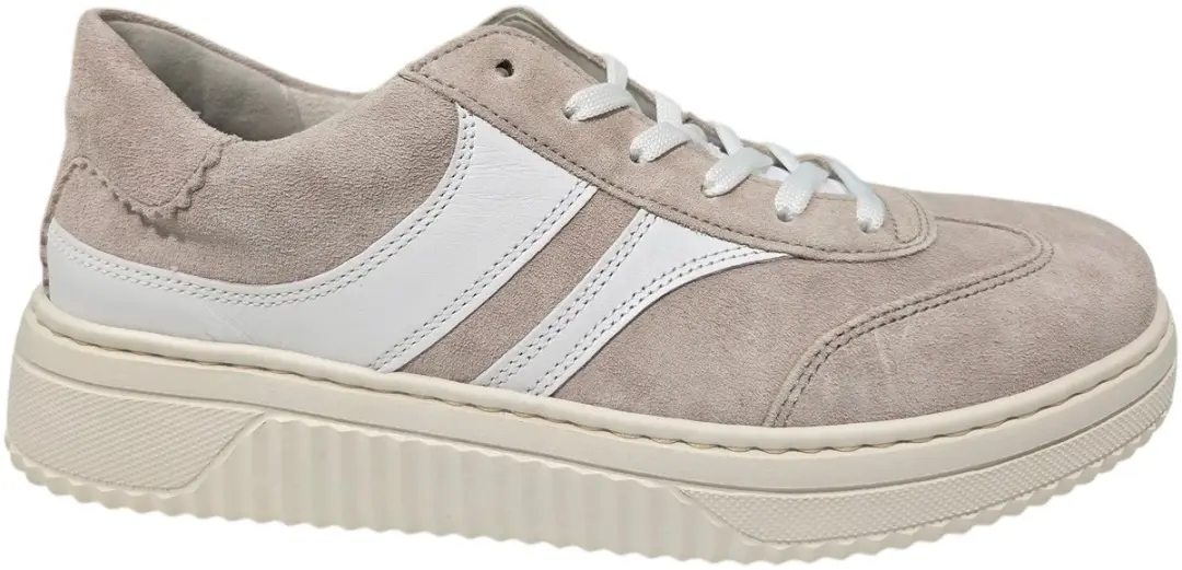 Gabor 86.406.33 Sneakers Beige Suede Dames Breedtemaat K