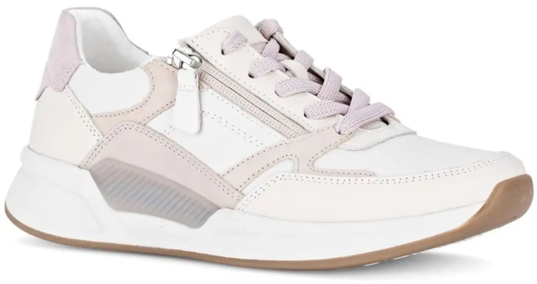 Gabor Rollingsoft Sneaker 86.958.62 - Beige/Paars - afbeelding 2 van 6