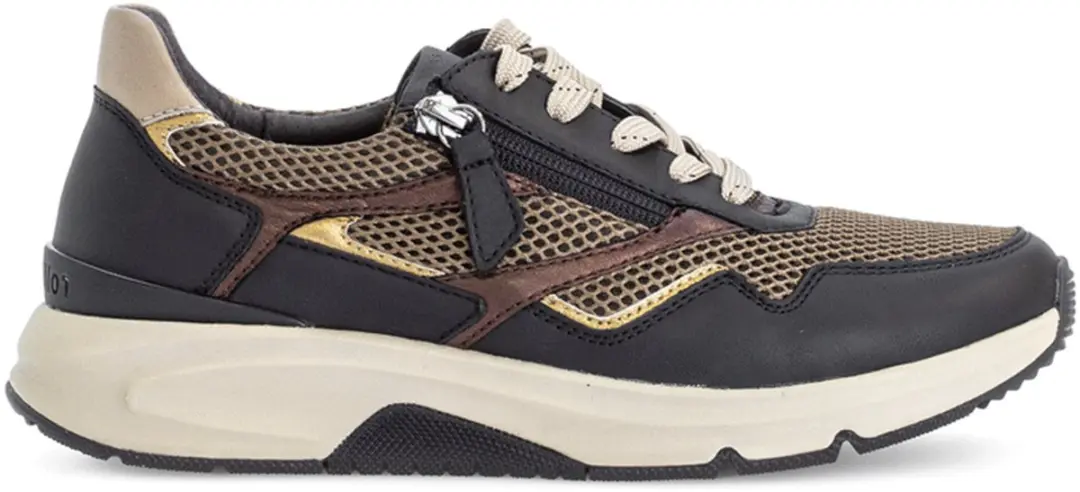 Gabor 76.896.43 Dames Sneakers - Bruin - Maat 40