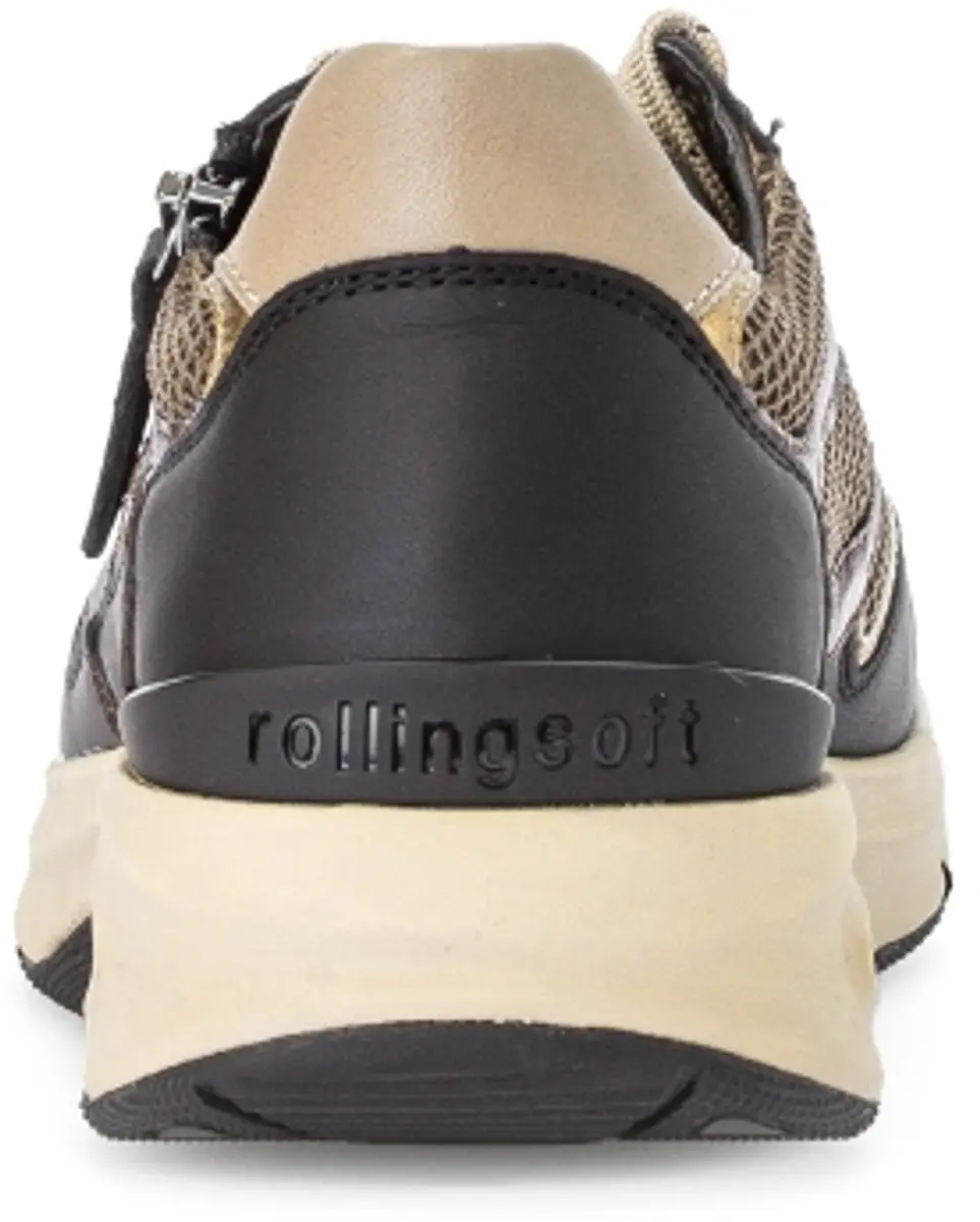 Gabor 76.896.43 Dames Sneakers - Bruin - Maat 40