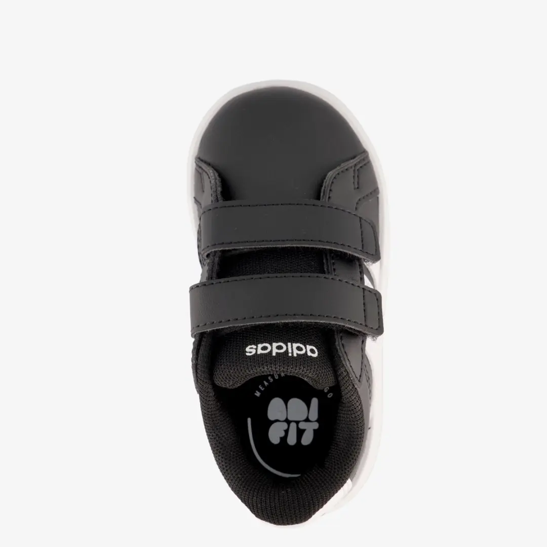 adidas Grand Court 3.0 Peuterschoenen OOS52 - 27 - Zwart - afbeelding 3 van 6