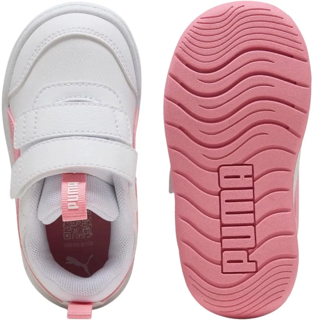 PUMA Multiflex 2 Sneakers Junior 25 - Wit/Rozes - afbeelding 5 van 6