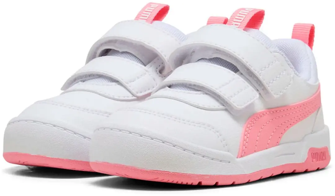 PUMA Multiflex 2 Sneakers Junior 25 - Wit/Rozes - afbeelding 2 van 6