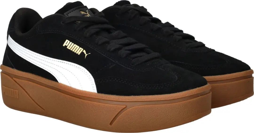 PUMA Club II Era Platform SD Wns Dames Sneakers - Puma Black-Puma White - afbeelding 2 van 6