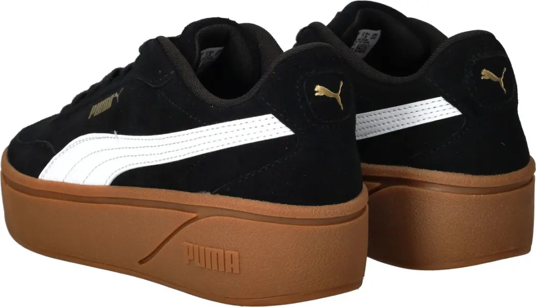 PUMA Club II Era Platform SD Wns Dames Sneakers - Puma Black-Puma White - afbeelding 4 van 6