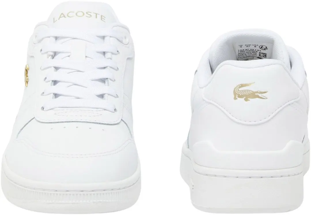 Lacoste T-Clip Set 224 Sneakers Dames - 37.5 - Wit - afbeelding 3 van 6