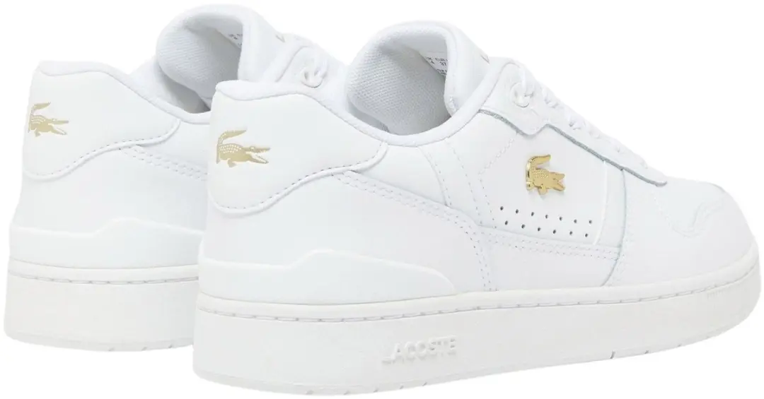 Lacoste T-Clip Set 224 Sneakers Dames - 37.5 - Wit - afbeelding 5 van 6