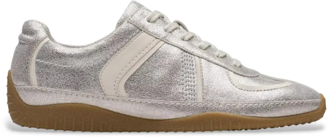 Clarks Meridor Lo Metallic Combi leren schoenen