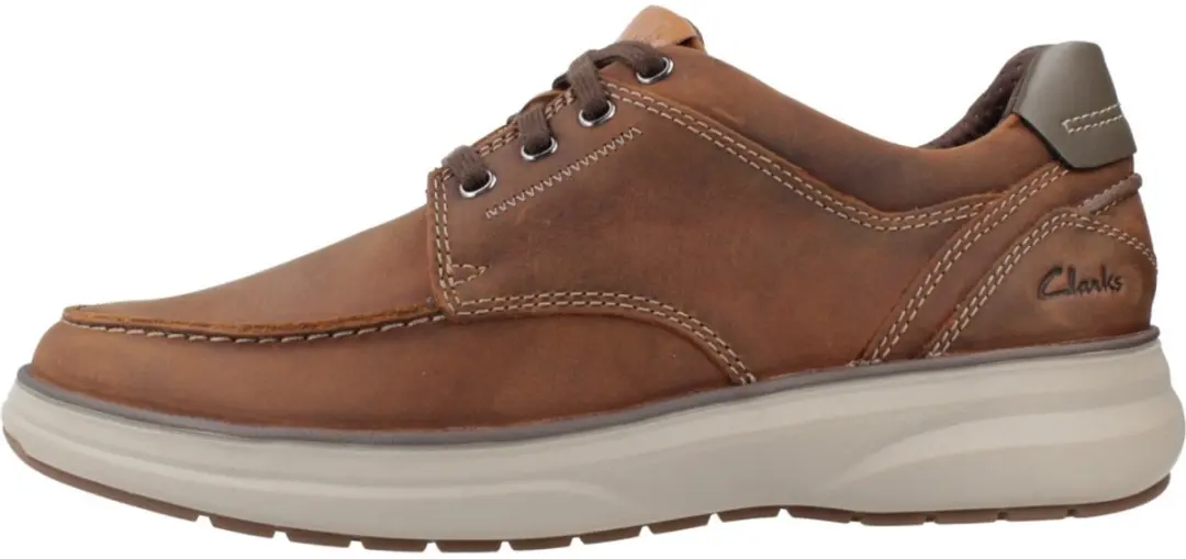 Clarks Mullan Moc Loafers - Beeswax Leder - EU 42