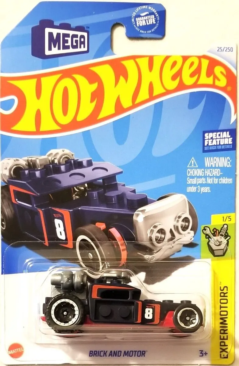 Hot Wheels Brick and Motor Experimotors 1:64