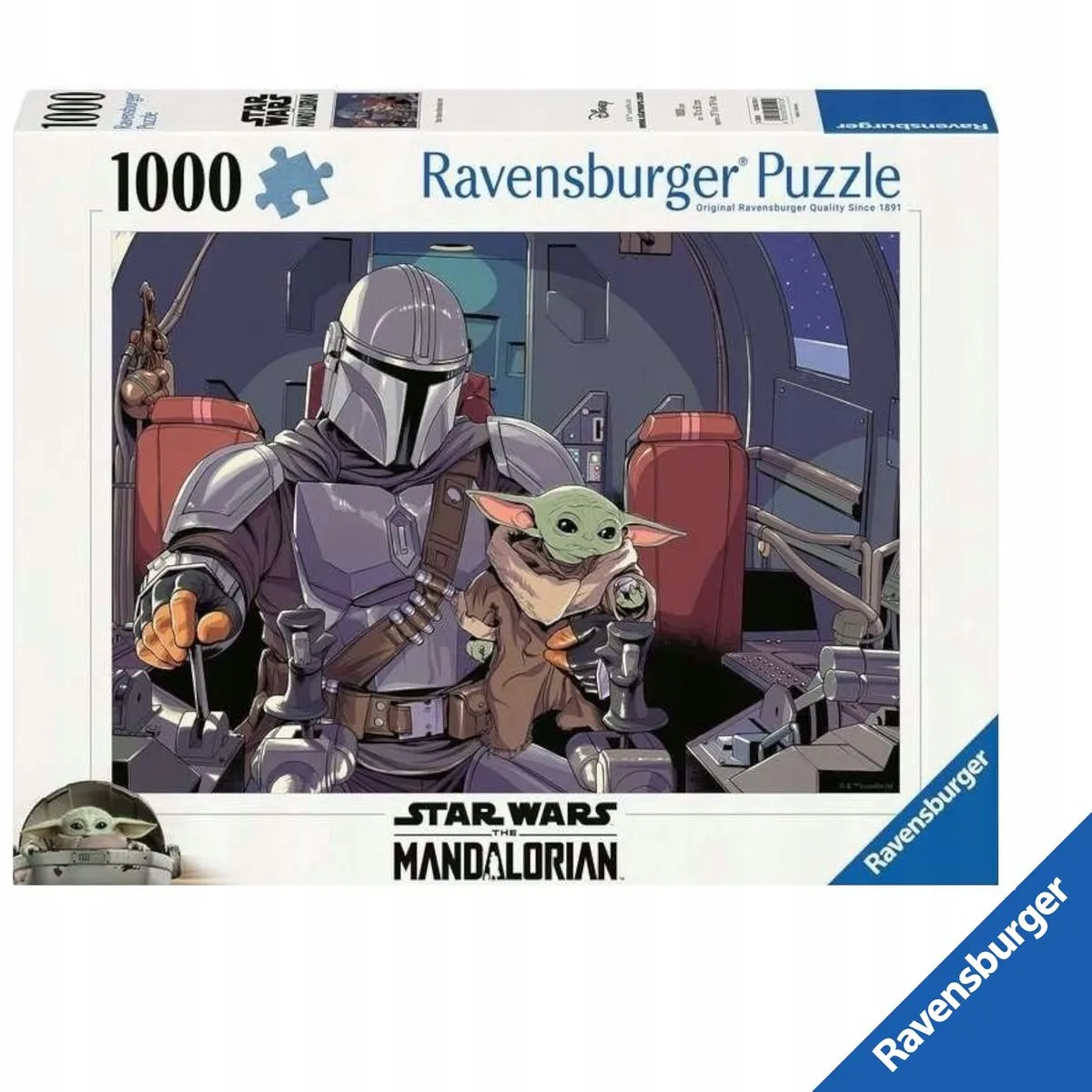Ravensburger Star Wars Mandalorian 1000-delige Puzzel