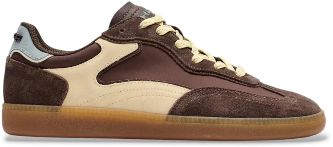HOFF Bruine Park Leren Sneakers
