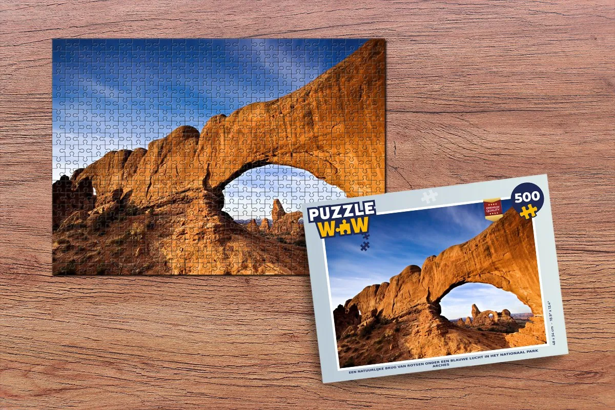 PuzzleWow Legpuzzel Arches 500 Stuks