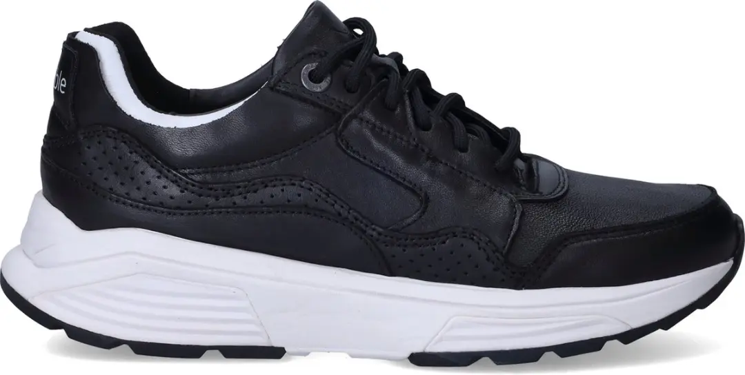 Dames Veterschoenen Xsensible Golden Gate Lady Black Zwart