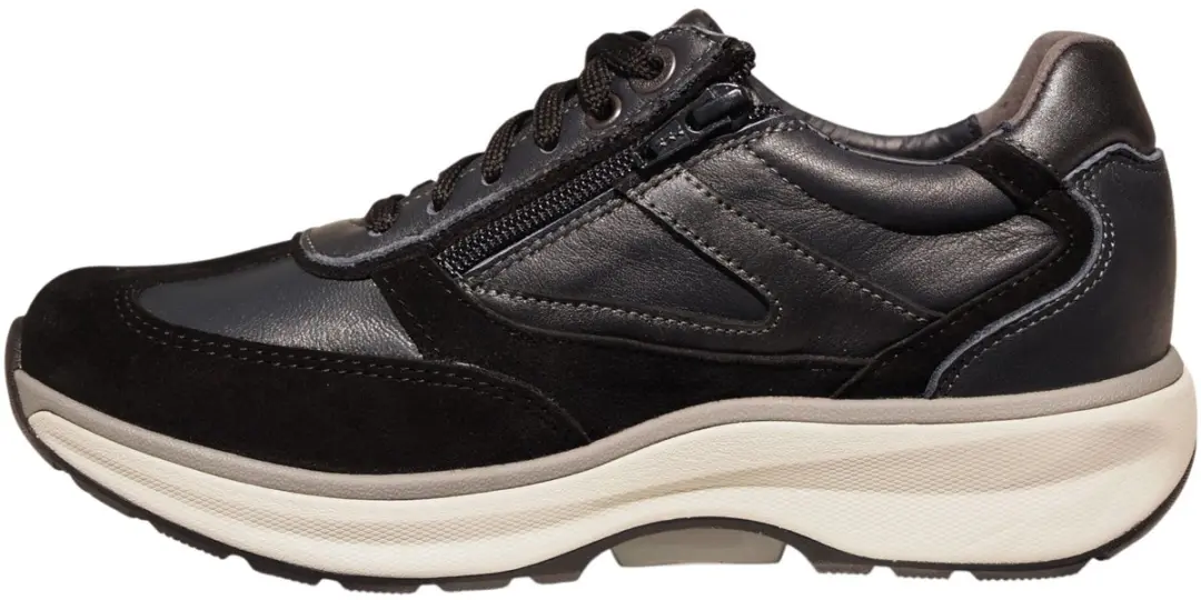 Xsensible Montana Dames Sneakers - Zwart/Blauw - afbeelding 2 van 6