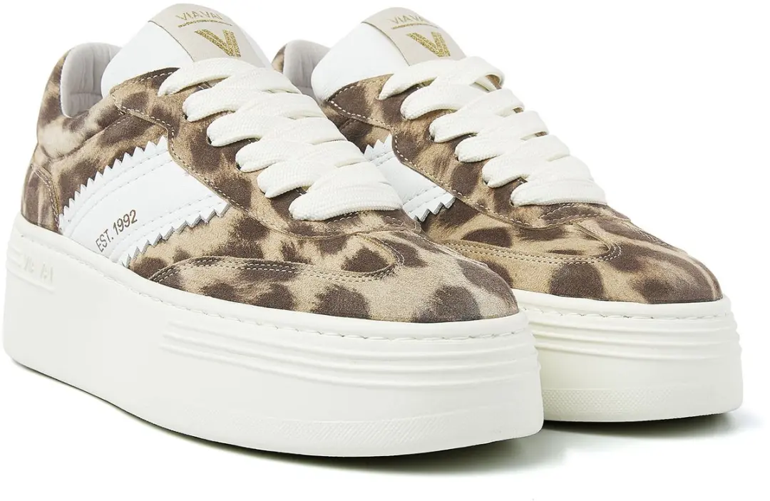 VIA VAI Isa Romi Sneakers - Luipaardprint - Maat 42 - afbeelding 2 van 6