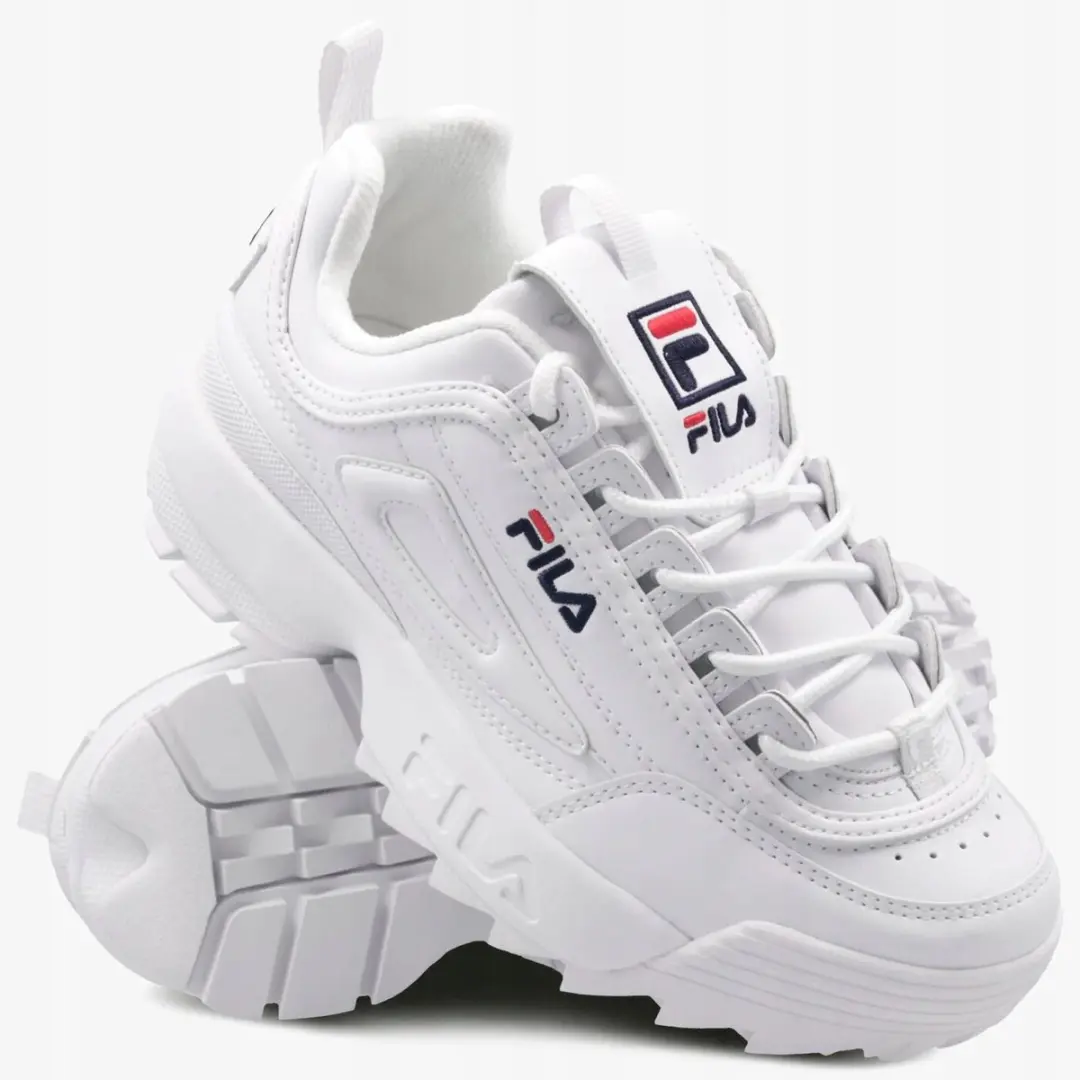 Fila Disruptor Sneakers Dames 111301 - Wit - afbeelding 3 van 6