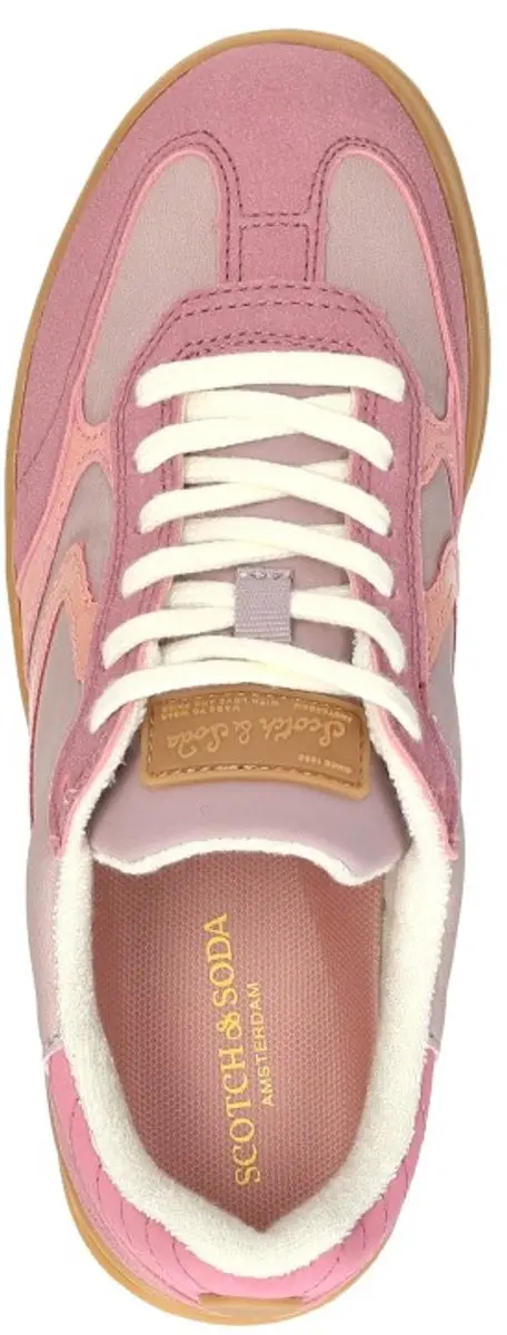 Scotch & Soda Vicky Sneakers Laag - roze - Maat 37 - afbeelding 5 van 6