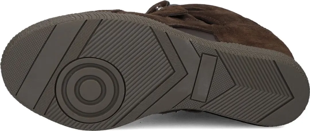Steve Madden Mavis Hoge Sneakers - Bruin Suede - Maat 38 - afbeelding 5 van 6