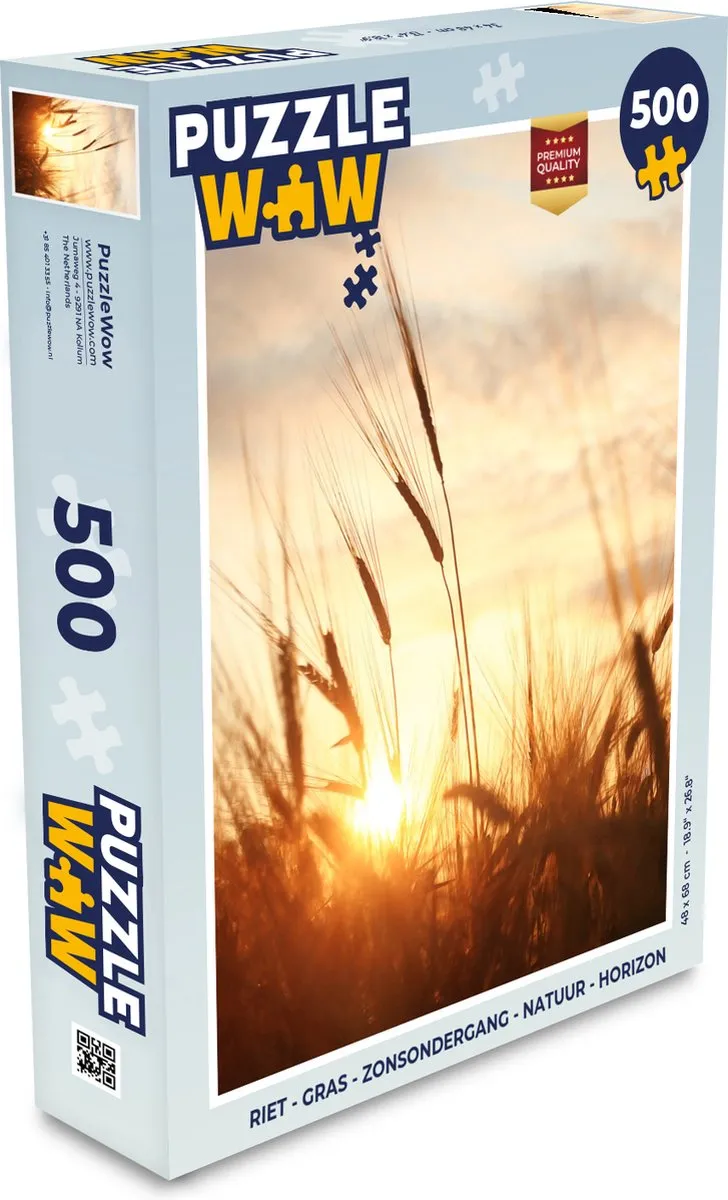 PuzzleWow Legpuzzel 500 Stuks