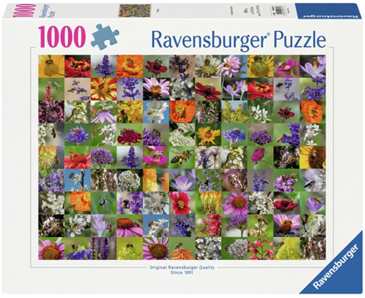 Ravensburger Bijen Puzzel 1000 Stuks - Multicolor
